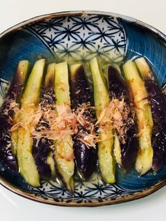 レンジで簡単☆なすの白だし青じそおひたし-レシピのメイン写真