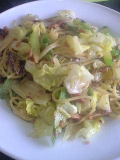 サンマ蒲焼缶で簡単パスタ-レシピのメイン写真