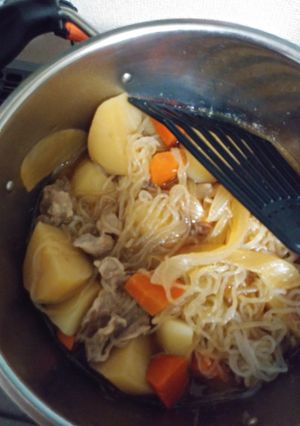 簡単1対1肉じゃが-レシピのメイン写真