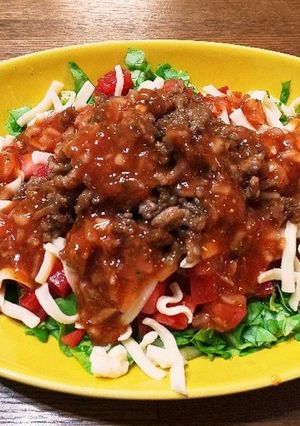 エスニックタコライス-レシピのメイン写真