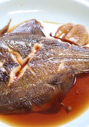カレイの煮付け☆フライパンで簡単！-レシピのメイン写真