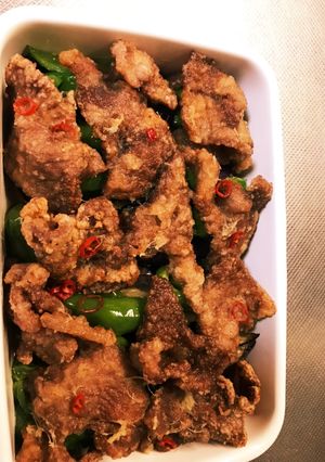 ナスとピーマンと豚肉の揚げ浸し-レシピのメイン写真
