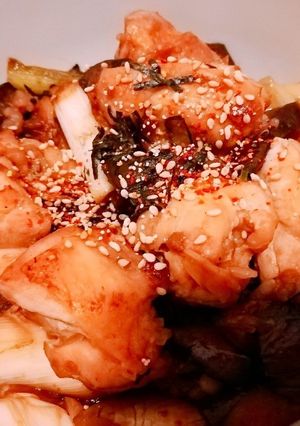 働くパパにも好評！無糖の焼き鳥丼-レシピのメイン写真