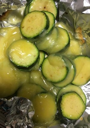 ズッキーニのチーズ焼き!-レシピのメイン写真