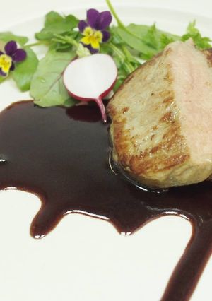 赤ワインのステーキソース-レシピのメイン写真