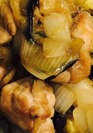 鶏肉と茄子の照り煮-レシピのメイン写真