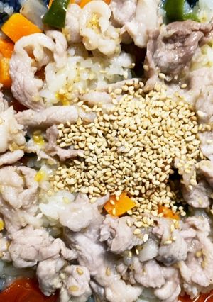 レンジでズゴだれライス-レシピのメイン写真