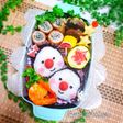 簡単♪『小梅でおにぎりちゃん』弁当♡