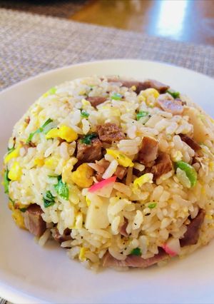 町の中華屋さんのチャーハン＆スープ-レシピのメイン写真