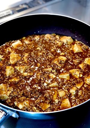にんにくゼロで肉たっぷり☆簡単!麻婆豆腐-レシピのメイン写真
