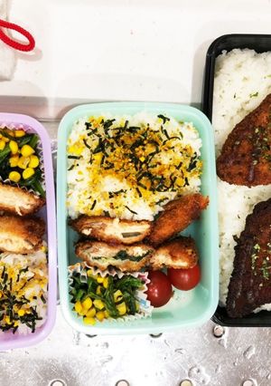 サーモン揚げただけ弁当-レシピのメイン写真