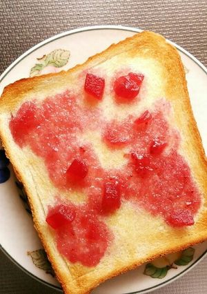 プチスイーツ♥なトースト-レシピのメイン写真