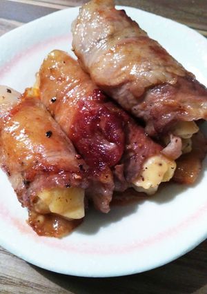 材料３つでご飯がすすむ♪ 甘辛豚肉巻き-レシピのメイン写真