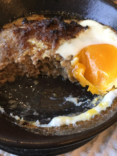 スコップハンバーグ☆目玉焼き乗せ♪-レシピのメイン写真
