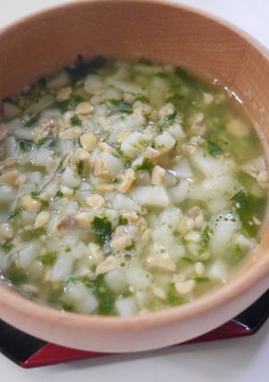 離乳中期☆鮭のネバネバうどん-レシピのメイン写真