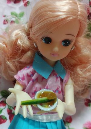 リカちゃんサイズ♡梅シロップ青梅味噌ꕤ-レシピのメイン写真