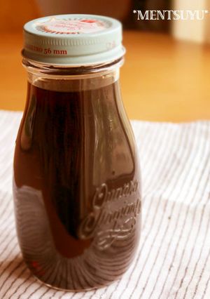 自家製めんつゆ★濃縮タイプ☆保存１カ月-レシピのメイン写真