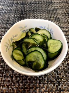 簡単!わかめときゅうりの酢の物-レシピのメイン写真