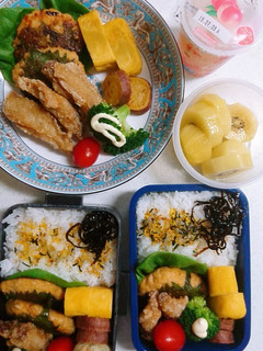 ☆高校生娘と私のお弁当と息子ランチ☆52-レシピのメイン写真