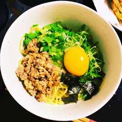 A picture of 10分でちゃちゃっと台湾まぜそば.