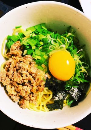 10分でちゃちゃっと台湾まぜそば-レシピのメイン写真