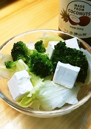 MCTオイルとブロッコリーのポン酢サラダ-レシピのメイン写真