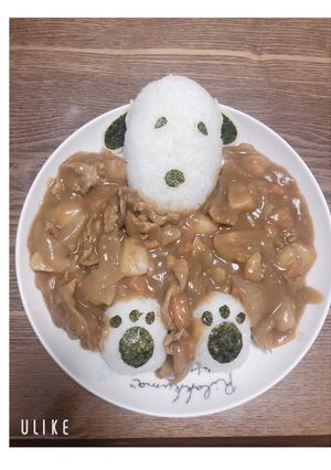 ❁可愛いカレー¨̮-レシピのメイン写真