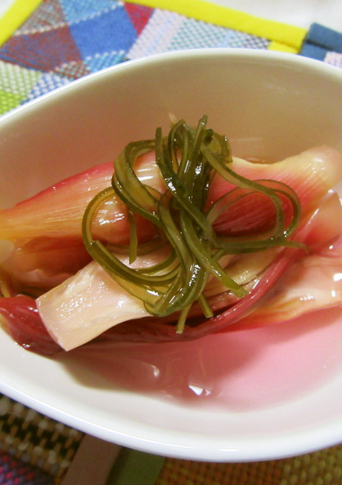 みょうがの甘酢漬け-レシピのメイン写真