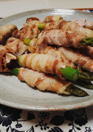 アスパラ(茄子)の豚肉巻き-レシピのメイン写真