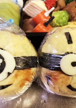 ミニオンおにぎり☆-レシピのメイン写真