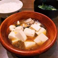 サバの水煮缶と豆腐で☆時短あんかけ丼-レシピのメイン写真