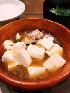サバの水煮缶と豆腐で☆時短あんかけ丼-レシピのメイン写真