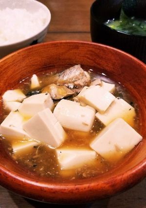 サバの水煮缶と豆腐で☆時短あんかけ丼-レシピのメイン写真