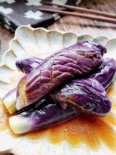 レンジde蒸しなす!梅ポン漬け-レシピのメイン写真