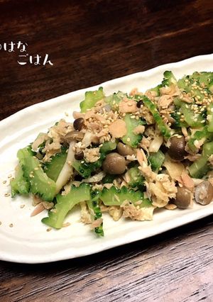 時短レシピ♬ゴーヤのツナ缶炒め-レシピのメイン写真