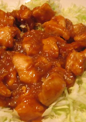 鶏胸肉のソテー、ケチャップソースあえ-レシピのメイン写真