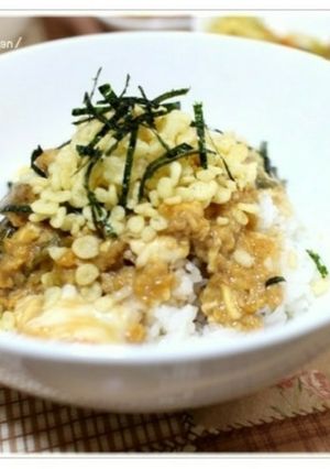 たぬき丼-レシピのメイン写真