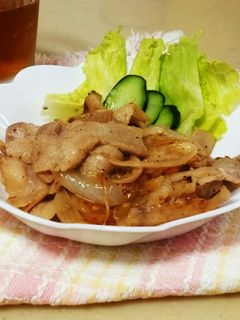 豚バラと玉ねぎのピリ辛炒め-レシピのメイン写真