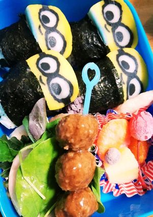 雨の水族館遠足※小３男児記録弁当-レシピのメイン写真