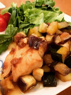 鶏むね肉のポン酢炒め-レシピのメイン写真