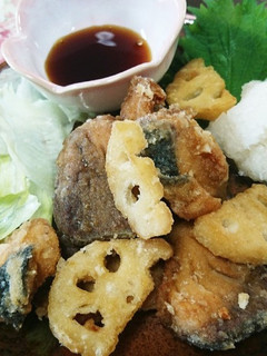 ぶりとれんこんの唐揚げ-レシピのメイン写真