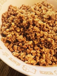 肉味噌そぼろ-レシピのメイン写真