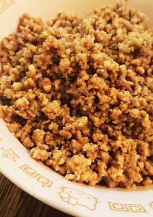 肉味噌そぼろ-レシピのメイン写真