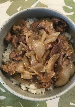 牛丼-レシピのメイン写真