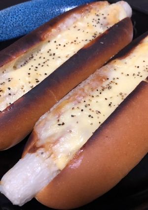 市販のコッペパンで☆簡単ちくわパン-レシピのメイン写真
