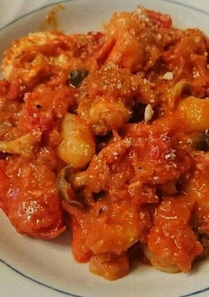 鶏むね肉のトマトヨーグルト煮-レシピのメイン写真