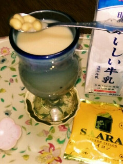 SOY (大豆)ミルクティー✨☺⛄-レシピのメイン写真