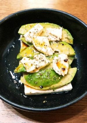 豆腐とアボカドのサラダ-レシピのメイン写真