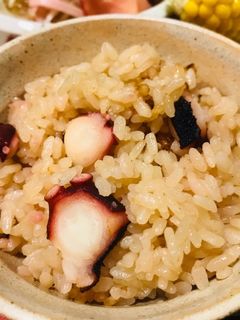 簡単美味しいたこ飯・炊き込みご飯-レシピのメイン写真