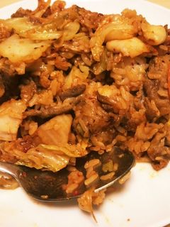 豚キムチチャーハン-レシピのメイン写真